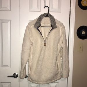 Cream Teddy Bear Sweatshirt